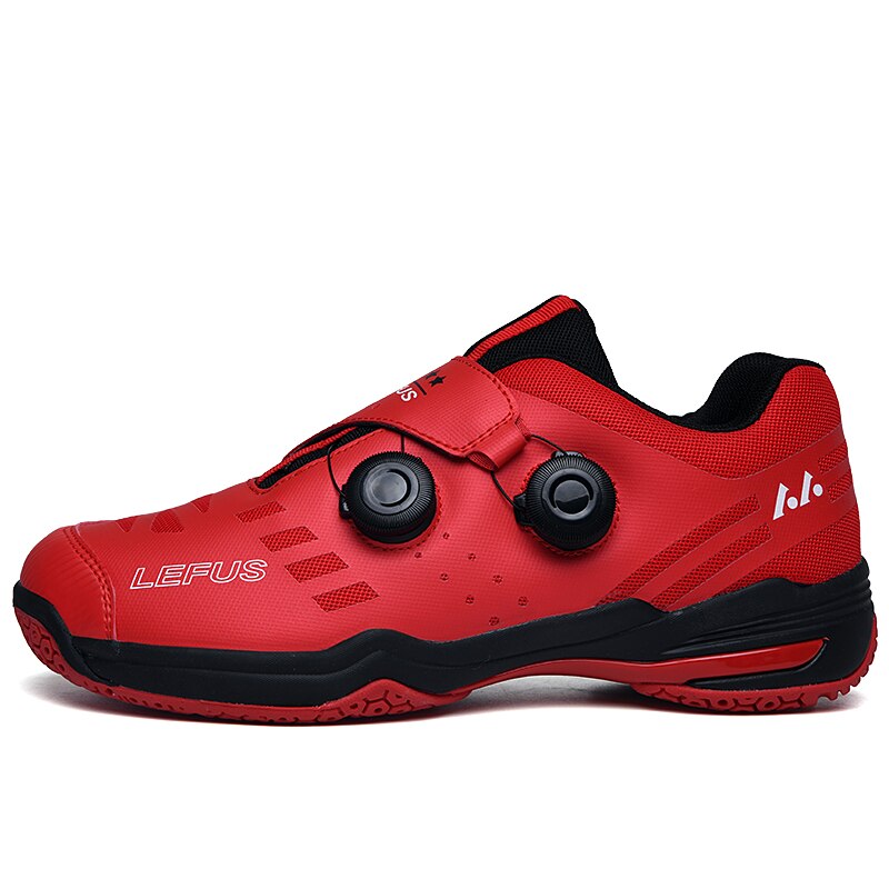 Berufs Paar Badminton Schuhe Herren Frauen Tennis Volleyball Turnschuhe Leichtathletik Ausbildung Gericht Joggen Schuhe Junge Mädchen Sport: rot / 10