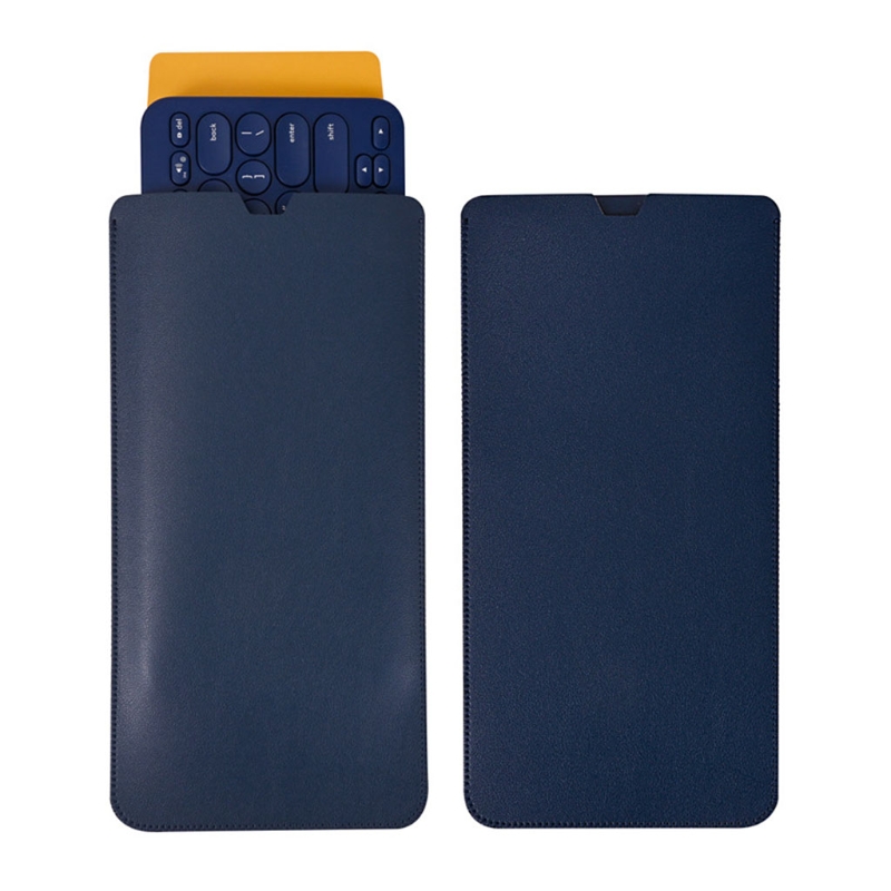 Portable PU Case for logitech K380 Bluetooth-compatible Multi-Device Keyboard Waterproof Cover for Travel Home Office