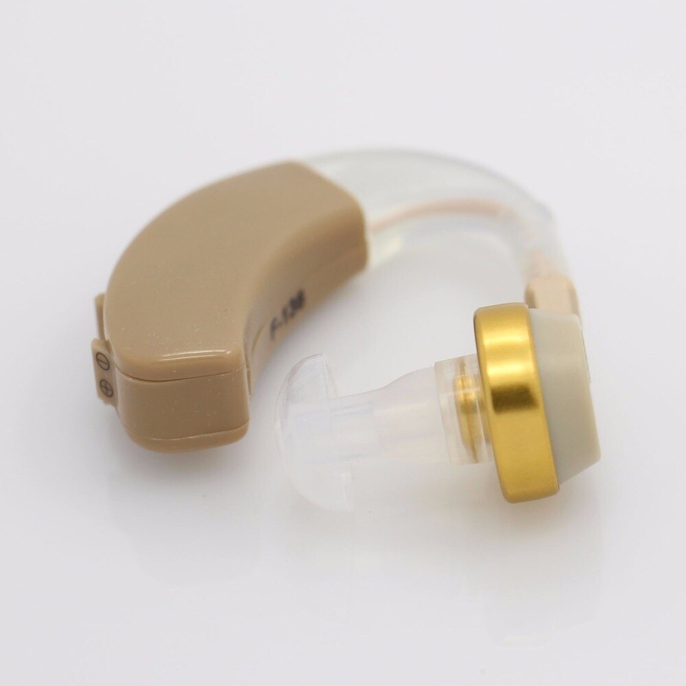 Hearing Aid Kit with 4 different EarPlug Ear Care Adjustable Behind Ear Hearing Sound Amplifier Device Sound Enhancer