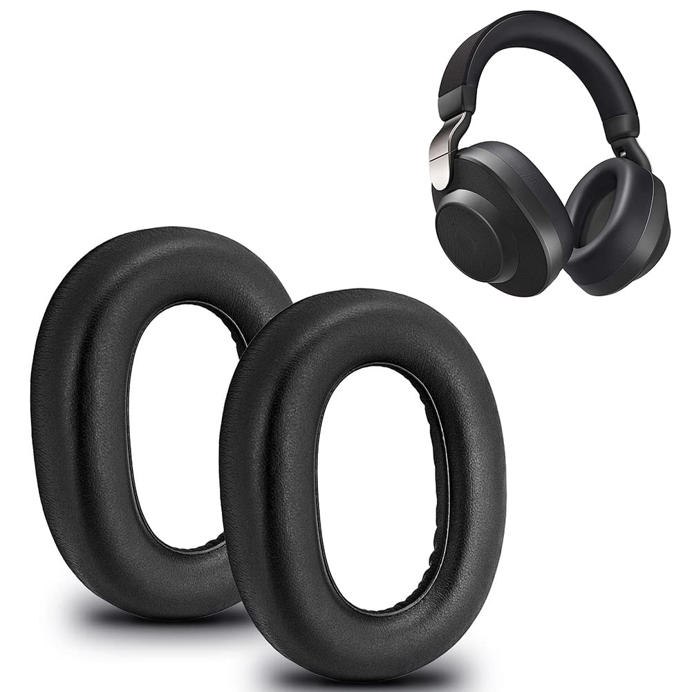 Elite 85H Ersatz-Ohrpolster, kompatibel mit Jabra Elite 85H Wireless-Kopfhörern, Ohrpolster: Default Title