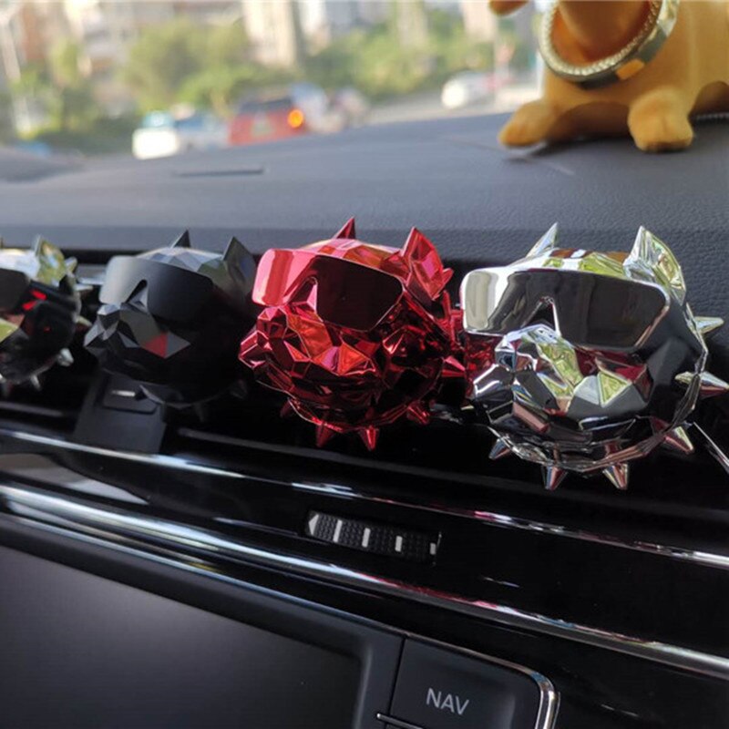 Ambientadores Bulldog para coche, fragancia DE Bulldog, caja DE para proyecto, ambientador DE aire con Perfume para coche
