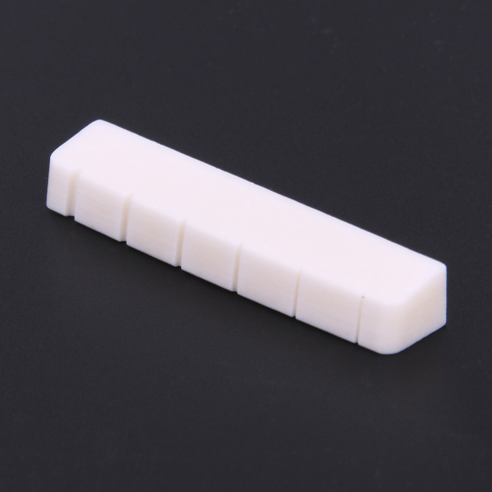 43mm Beige Büffel Knochen murmeln für Les paul LP 6 Schnur Volk Gitarre Tragbare Schnur Elektrische Gitarre Gitarre Teile zubehör