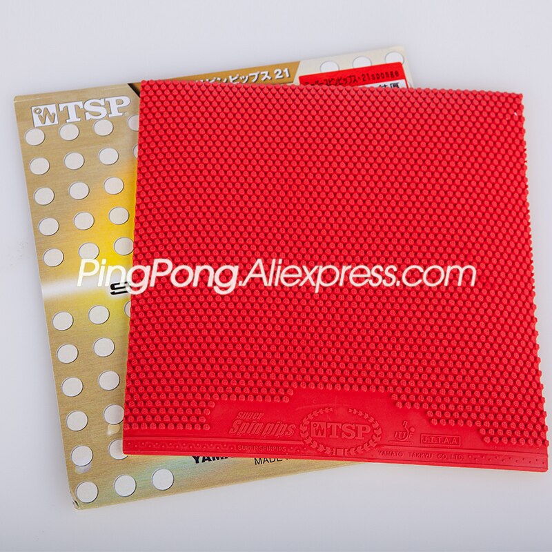 TSP SUPER SPINPIPS 21 Original TSP Table Tennis Rubber Pips-Out TSP SPINPIPS Ping Pong Sponge