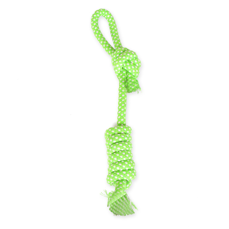 Pet Supplies Dog Cotton String Toys Teeth Grinding Teeth Cleaning Colorful Dog Bite String Knot: 08