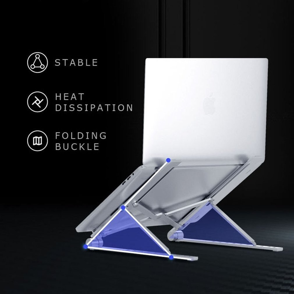 6-velocità Regolabile in Lega di Alluminio Pieghevole Del Basamento Del computer Multi-Supporto Disegno di Galleggiamento Struttura di Dissipazione di Calore