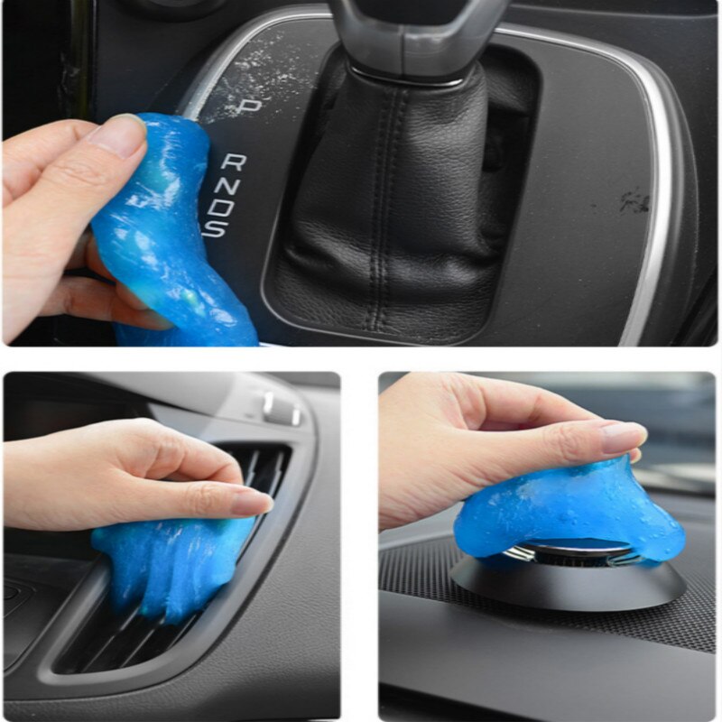 Clean Glue Car Keyboard Dust Dirt Cleaner Soft Sticky Gel Vent Monitor Household Cleaning Absorb Dust Debris All-Purpose Cleaner