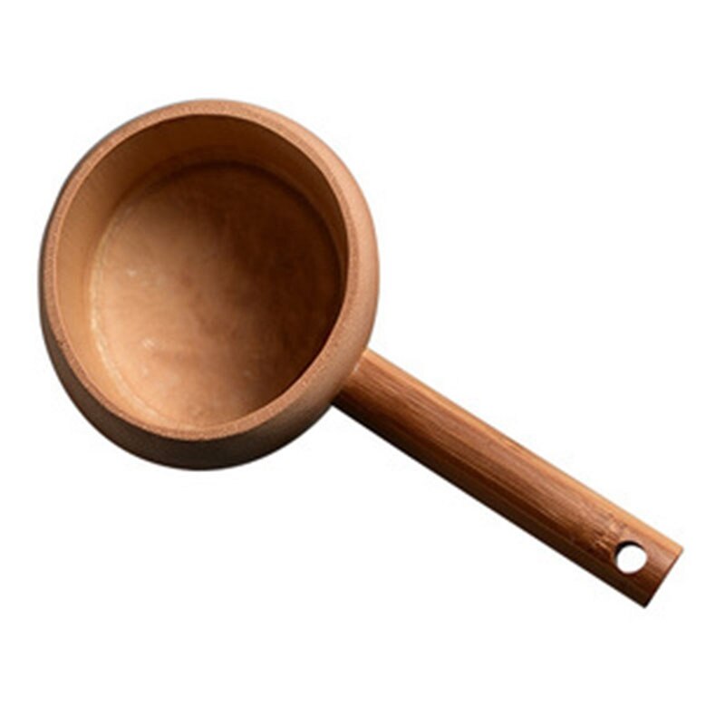 Natural Big Bamboo Water-Saving Spoon, Bamboo Scoop, Tea Spoon, Bamboo Water Spoon, Tea Ceremony Accessories: Default Title