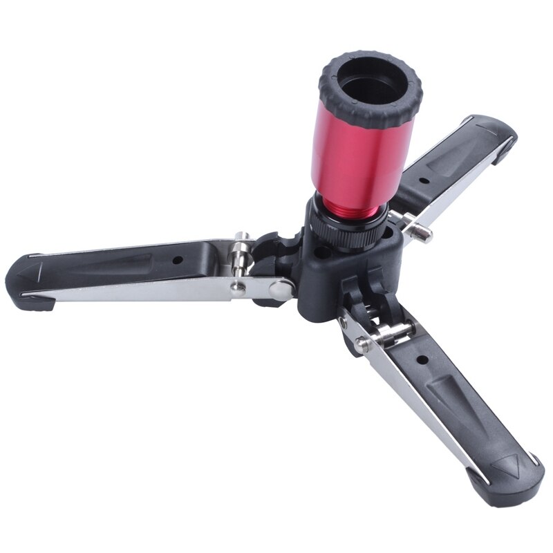 3/8 screw Tripods Monopod Support Stand Universal Stand Three Feet 3 Legs Monopod Support Stand Base For Manfrotto Gitzo Benro