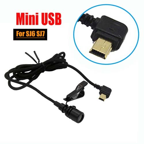 JINSERTA External Microphone MIC for SJCAM SJ8 Air PLUS PRO SJ7 STAR/SJ360/SJ6 Legend Camera SJCAM Camera Accessories: SJ6 LEGENDSJ7 STAR