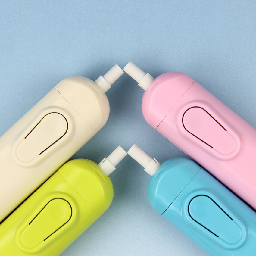 1 PC Battery Operated Eraser Electric Eraser Automatic School Supplies Stationery Child Day Material Escolar