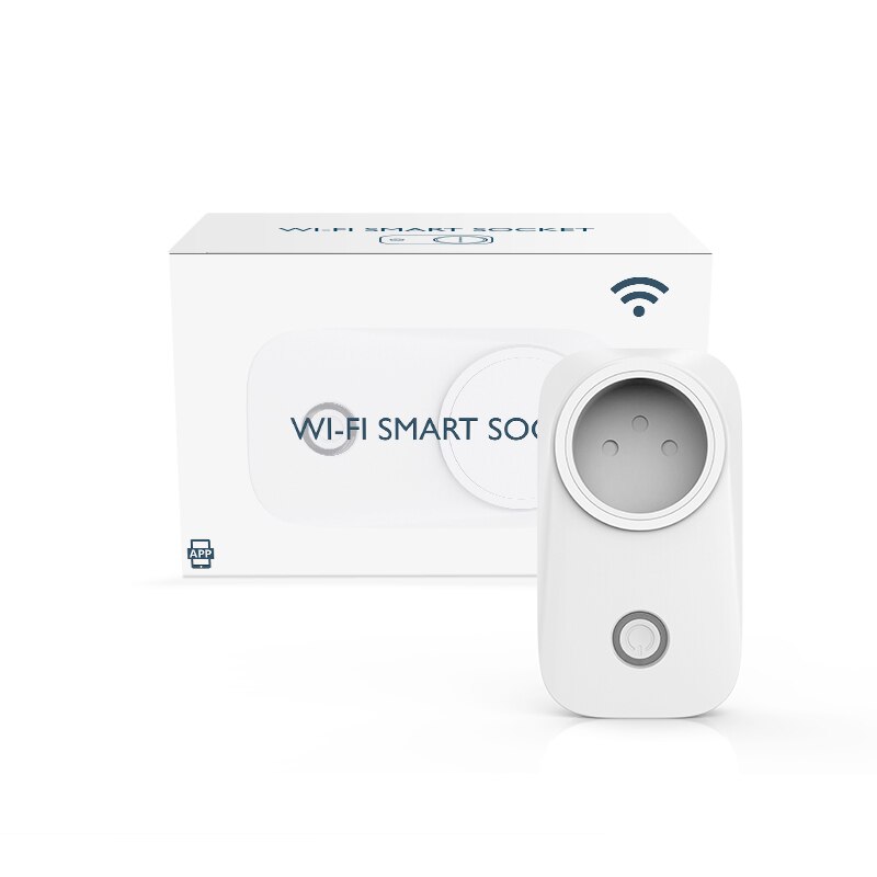 10A 16A WIFI Smart Socket Plug EU UK Swit AU BR FR JP Israel Ita ZA Plug Remote Control Smart Work For Alexa Google Home: 16A / Israel Plug