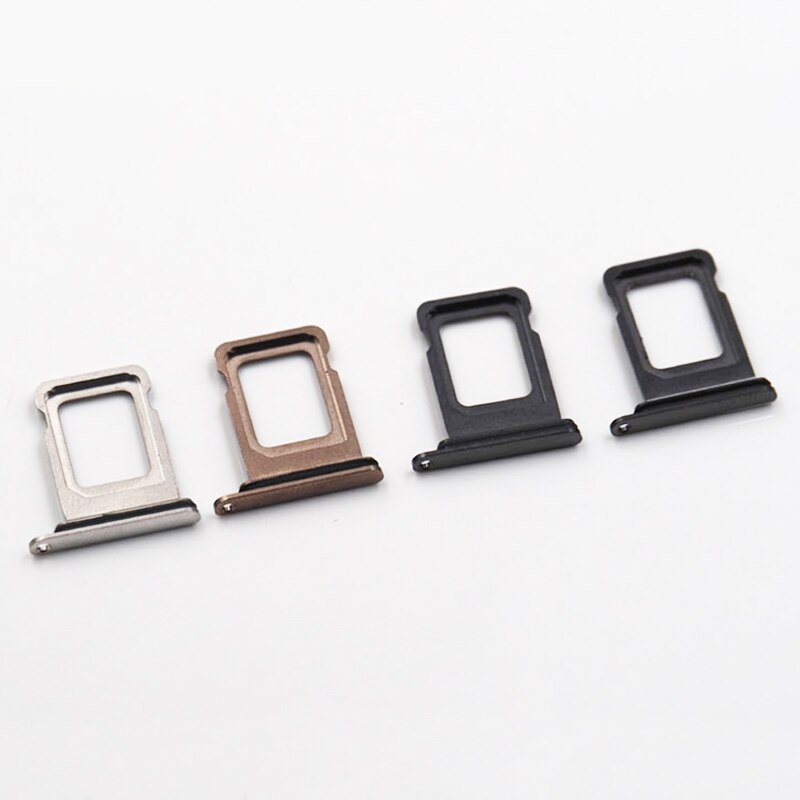 Ersatz-sim-kartenhalter für iphone 11 pro (einzel-/doppel-sim) mit wasserdichter gummidichtung