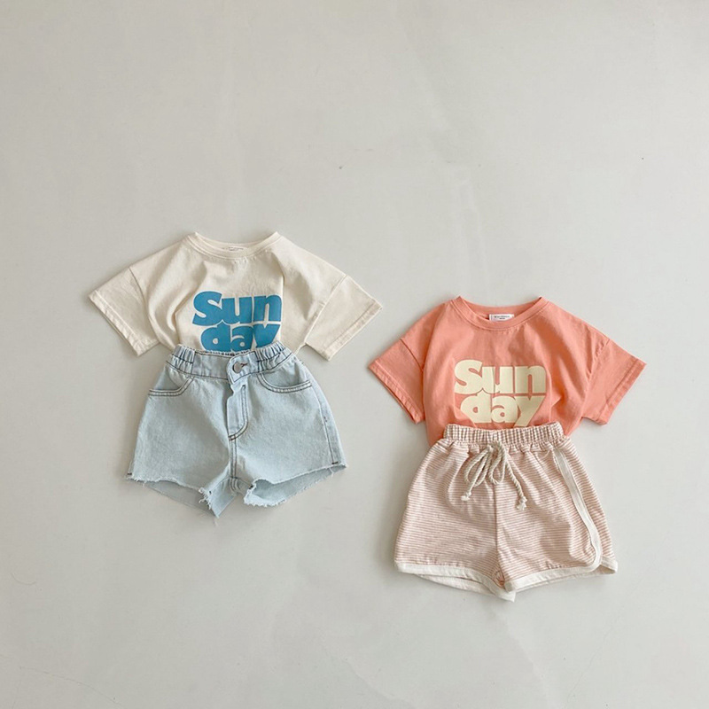Koodykids 2022 Baby Boy Summer Rompers Soft Short Sleeve T Shirts Toddler Boy Girl Bodysuit Outfit Tees