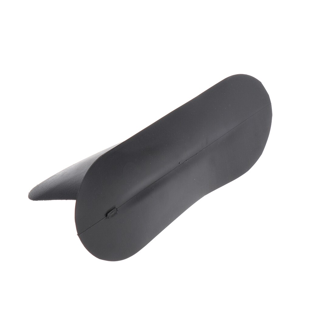 Black Inflatable Kayak Skeg Tracking Fin Integral Center Fin Boat Soft Surfboard Fin For Canoe Water Sports