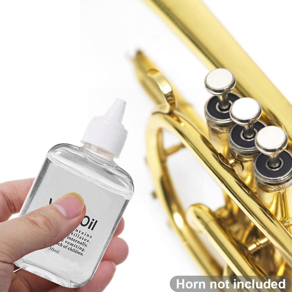 30ml Brass Instrument Keys Tubing Music Oil Lubricating Trumpet Oil Instruments Brass Sax Accessories Oil Piston Horn Y6u4