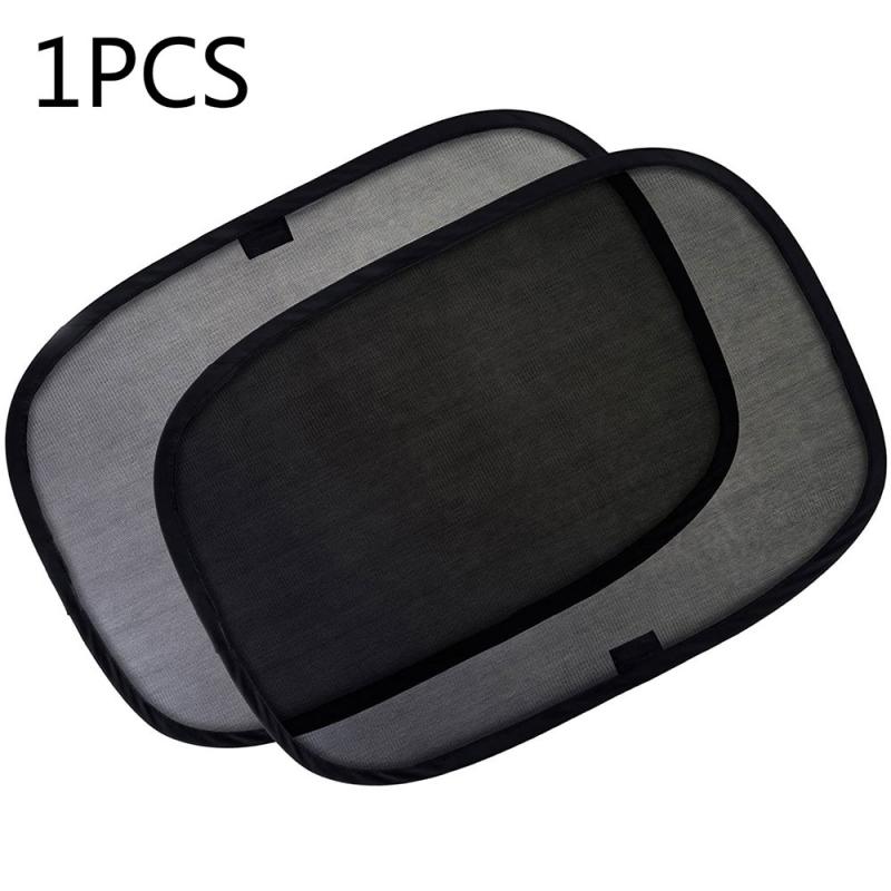Ventana lateral del coche visera electrostática pantalla protectora funda Anti-UV electrostática adsorción coche ventanas sol resplandor rayos UV: 1 PCS