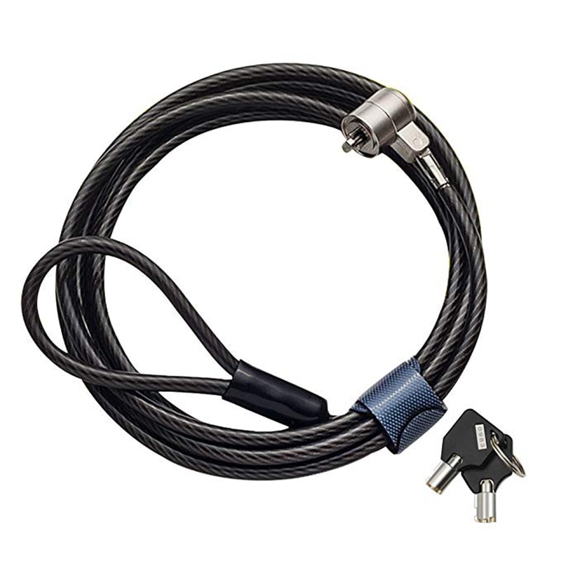 Anti-Theft Notebook Laptop PC Computer Desk Key Security Lock Chain Cable With 2 Keys Laptop Cable Lock
