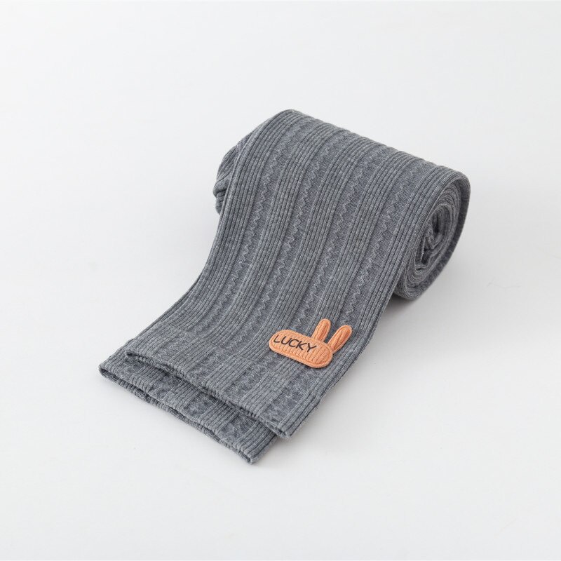 Nuovi Leggings primaverili e autunnali per bambini moda coreana tendenza dei cartoni animati ragazze comode abbigliamento esterno pantaloni in cotone: gray / M(85-105cm)