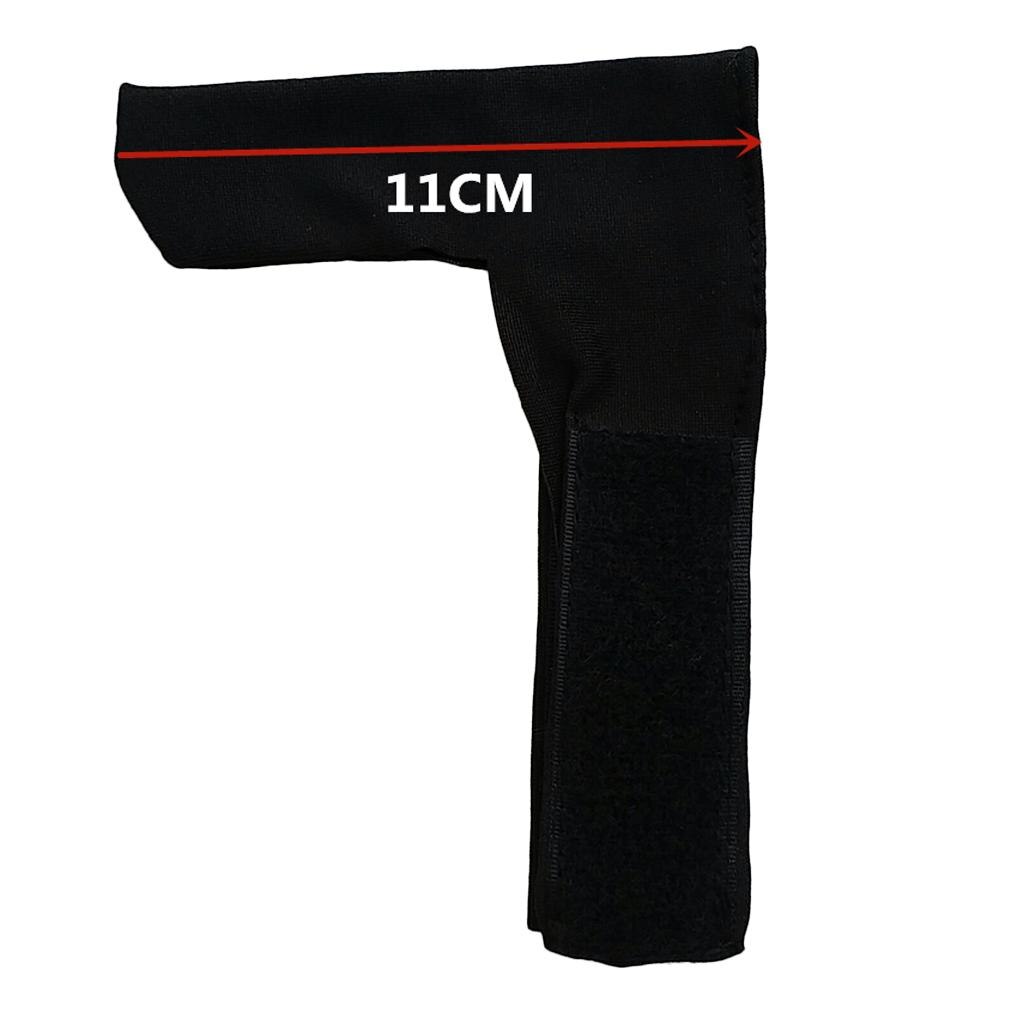 Adjustable Stretch Bowling Thumb Saver - Bowling Ball Sports Finger Grip Gear Protective Glove - One Size Fits Right & Left Hand