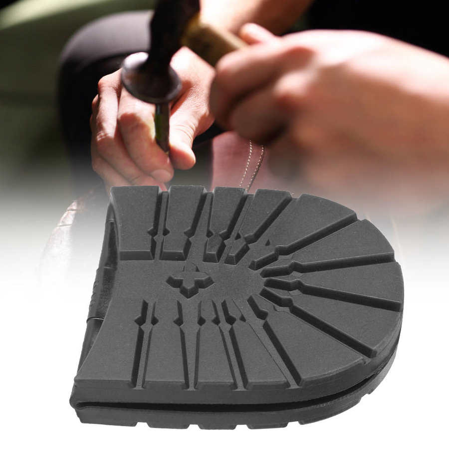 Herramientas de grabado en relieve, botas, zapatos antideslizantes, silenciosas suelas de goma, accesorios de reparación de zapatos, calzado transpirable para el cuidado de la salud