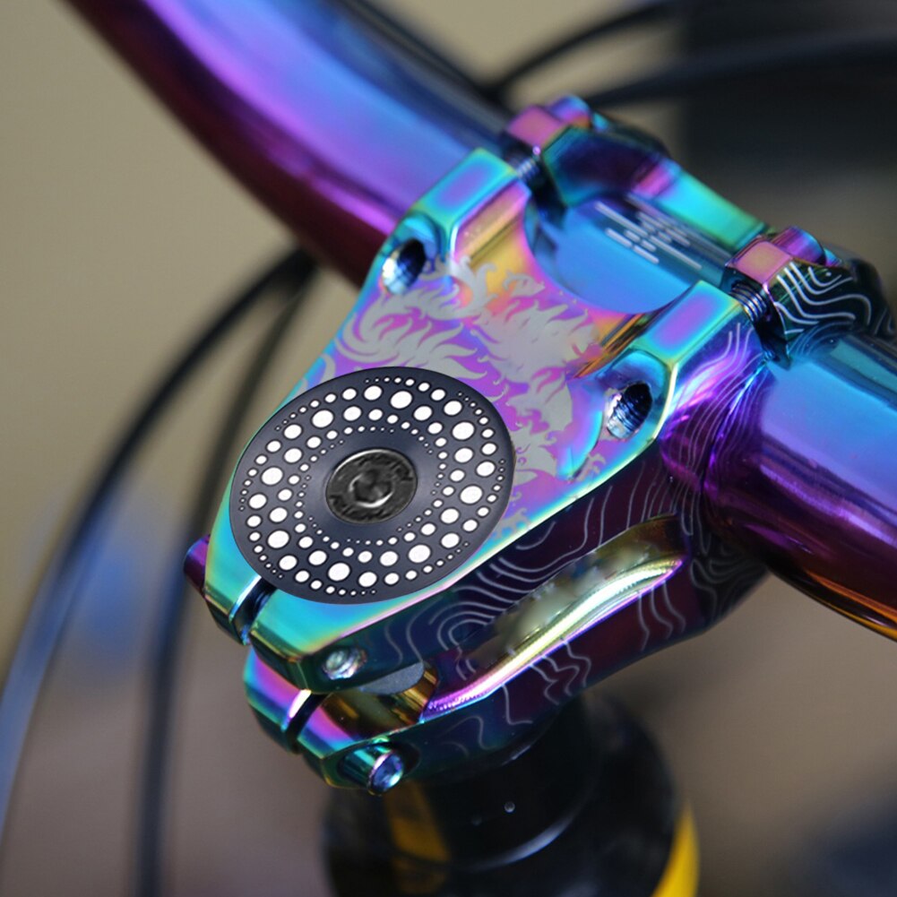 Tige de fourche avant de vtt, bouchon supérieur de casque avec vis, léger, pour vélo de route
