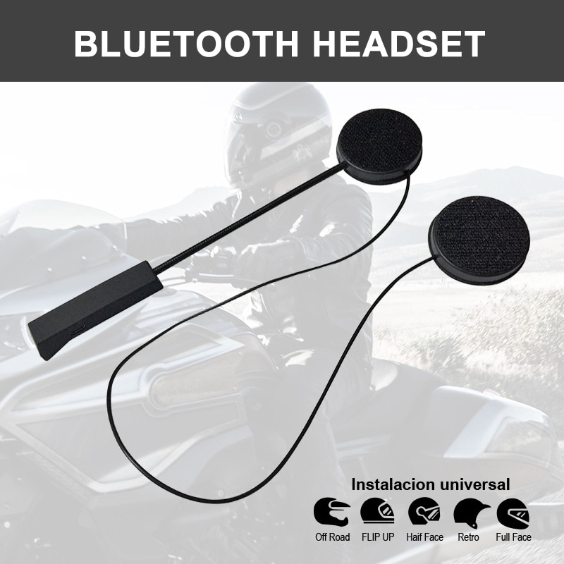 BT18 Bluetooth Headset Helm Moto Helm Headset Draadloze Handsfree Stereo Oortelefoon Motorhelm Hoofdtelefoon MP3 Speaker