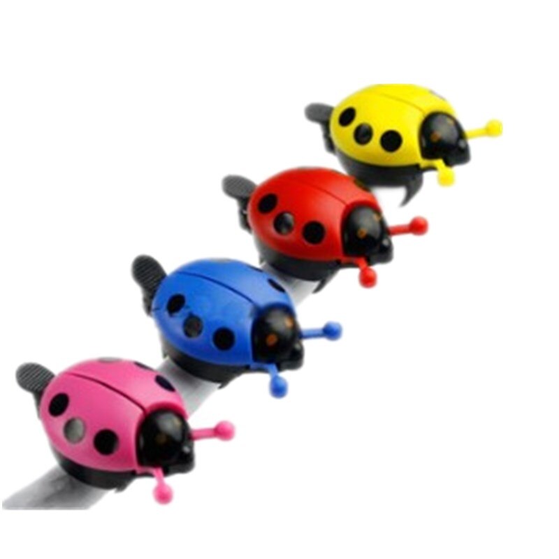 Leuke Fiets Fiets Bel Cartoon Lieveheersbeestje Fietsen Bell Outdoor Ridding Accessoires Sport Bike Ring Kind Rijden Apparatuur