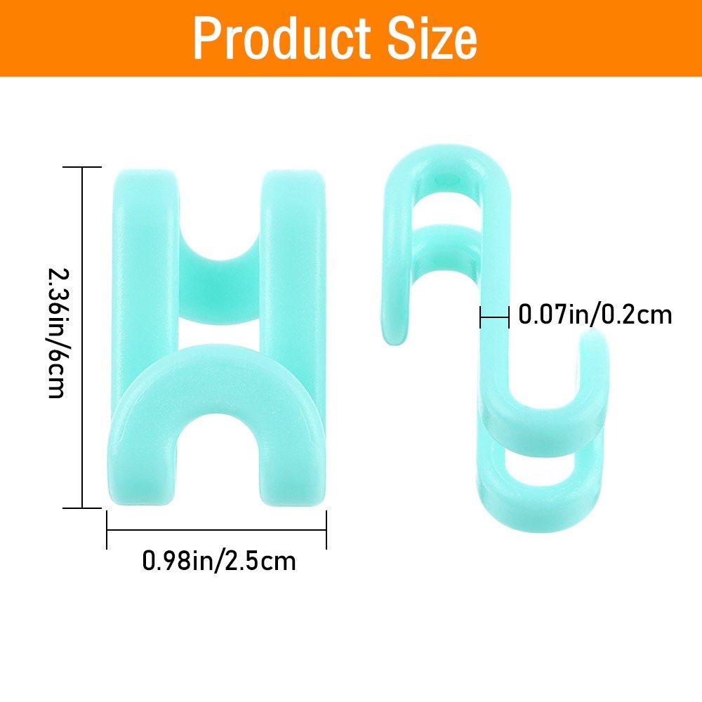 12Pcs Mini Clothes Hanger Connector Saving-Space Cascading Hook Wardrobe Closet Linking Hooks Wardrobe Cloakroom Accessories