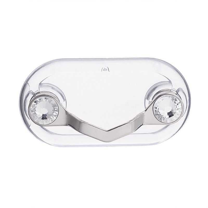 Multifunction Magnetic Clip Magnetic Eyeglass Holder Hang Brooches Pin Bat shape Magnet Glasses Headset Line Clip Clothes Buckle: WT