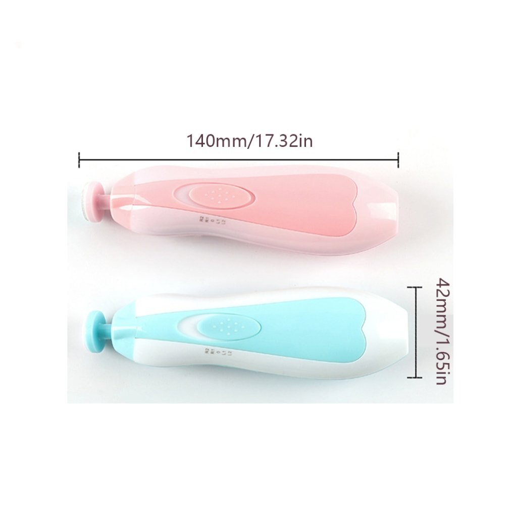 Bezpiecznie szybko bezszelestny nie-zadraśnięcie dzieci dzieci obcinacz robić paznokci nożyczki Pedicure nożyce dziecko elektryczny obcinacz robić paznokci dla domu