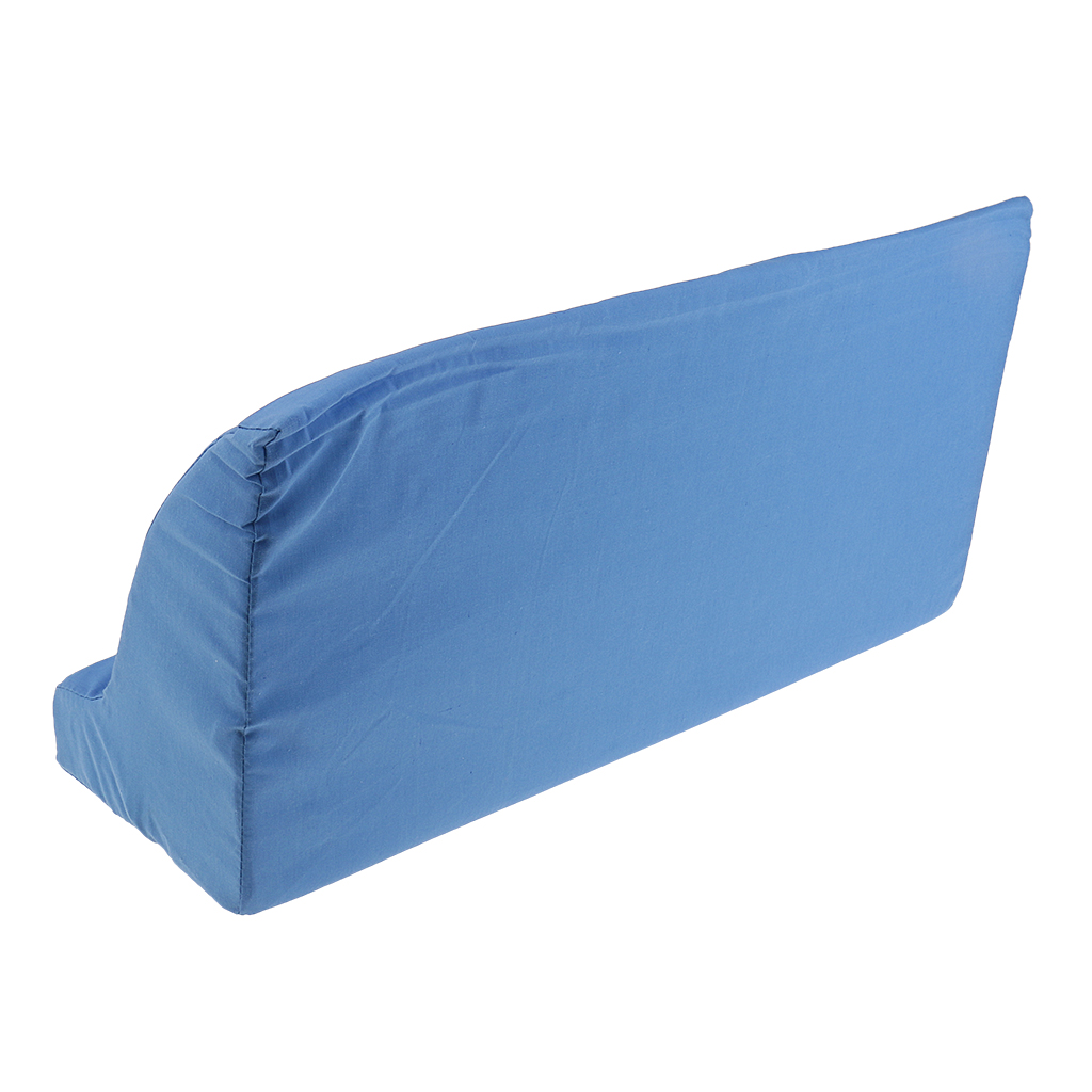 Foam Wedge Pillow Elevation Cushion Lumbar Support Zippered Cover