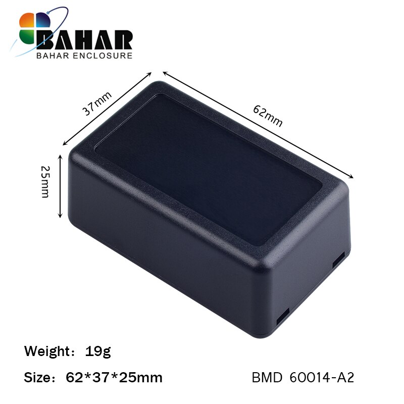Bahar Desk-top elektronica plastic ABS 5 stuks behuizing van Bahar Behuizing 62*37*25mm BMD60014