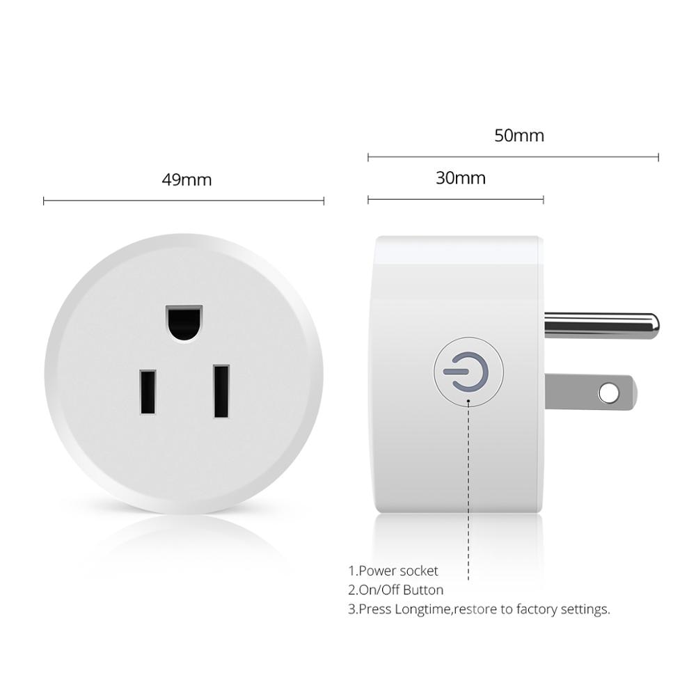 Wifi smart home gadgets stopcontact stekker apple homekit smart home bediening schakelaar werkt met tuya app alexa google domotica