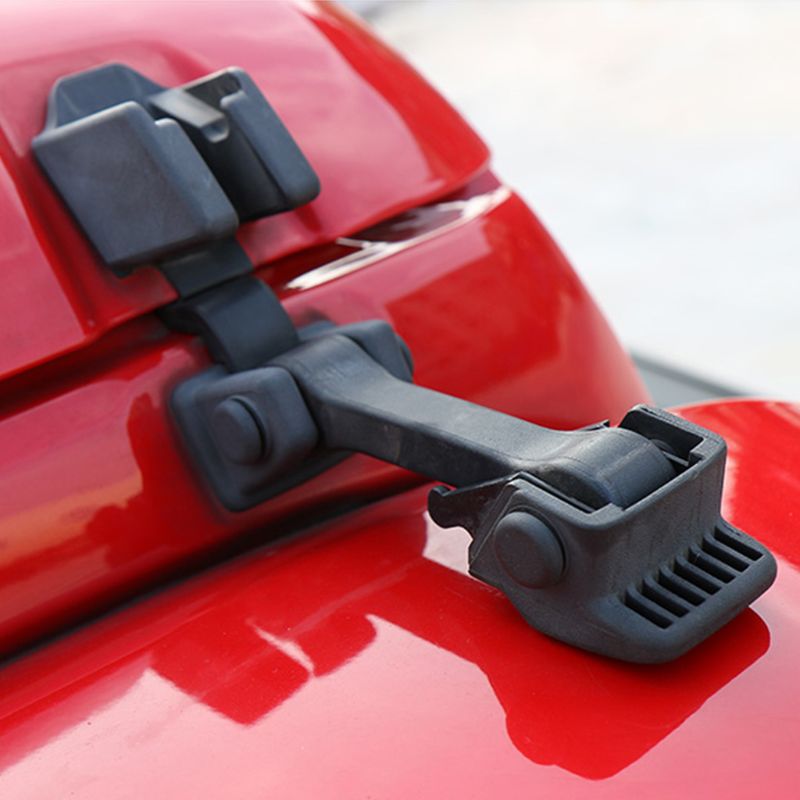 Kit de borracha de trava de capô, esquerda e direita, trava de capô lateral para jeep wrangler tj 2003-2012, substituição do oe #1997