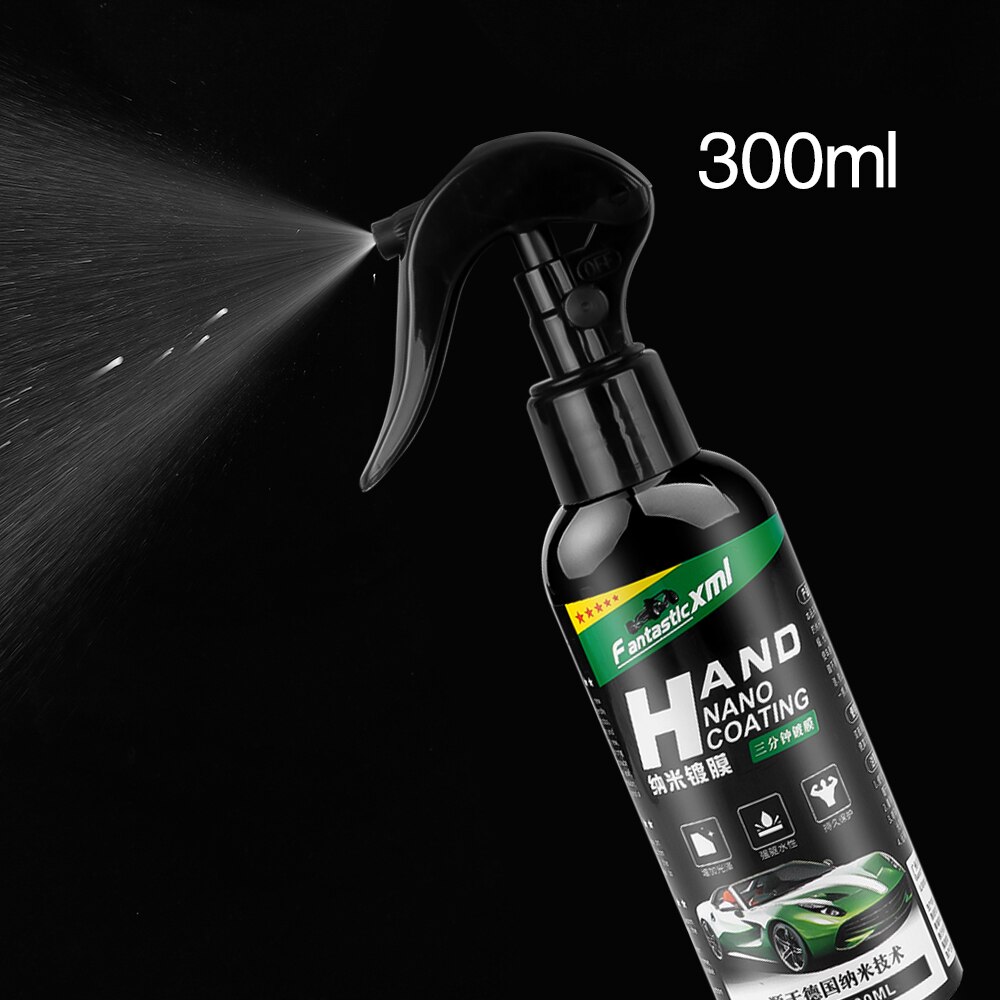 300ml auton keraaminen pinnoite nanopinnoitteen korjaus naarmut ruisku hydrofobinen pinnoite auton maalien hoito vedenpitävä aine: 300ml
