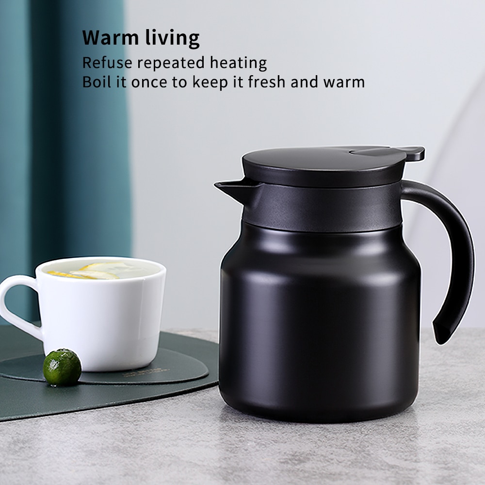 Coffee Carafe Stainless Steel Thermal Pot Coffee Vacuum Flask Insulated Coffee Thermos For Coffee Milk Tea