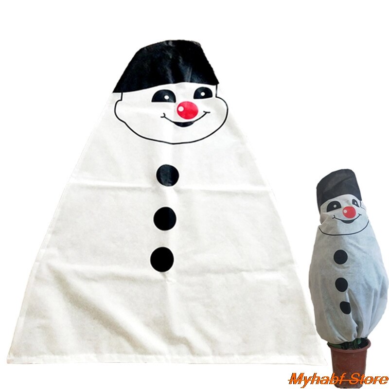 Kerst Outdoor Plant Cover Winter Warm Boom Struik Planten Beschermende Tas Vorst Bescherming Cover Voor Home Yard Garden Decor: 04