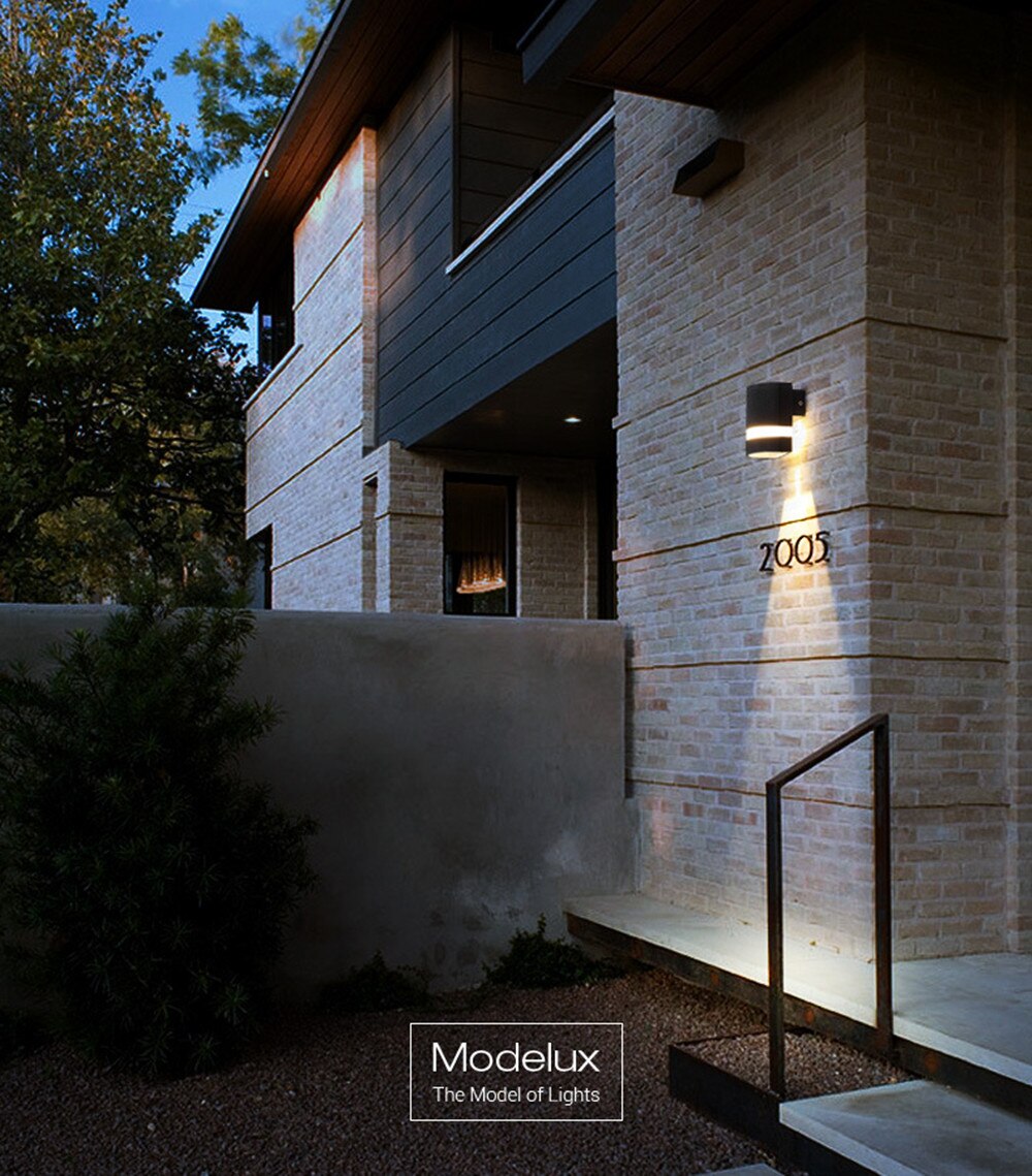 Dubbele Kop Wandlamp Outdoor Waterdichte Binnenplaats Wandlamp Villa Gang Trap Balkon Exterieur Wandlamp