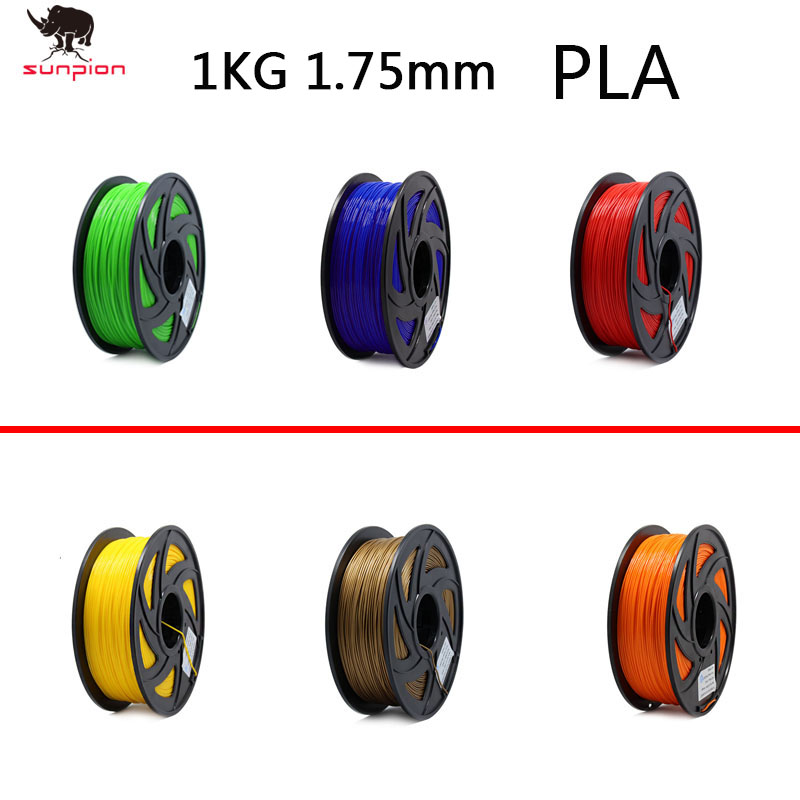 PLA 3D Printer Filament 1.75mm PLA 1.75 Filament 24 Colors White Dimensional Accuracy +/- 0.05 mm, 1kg / Spool