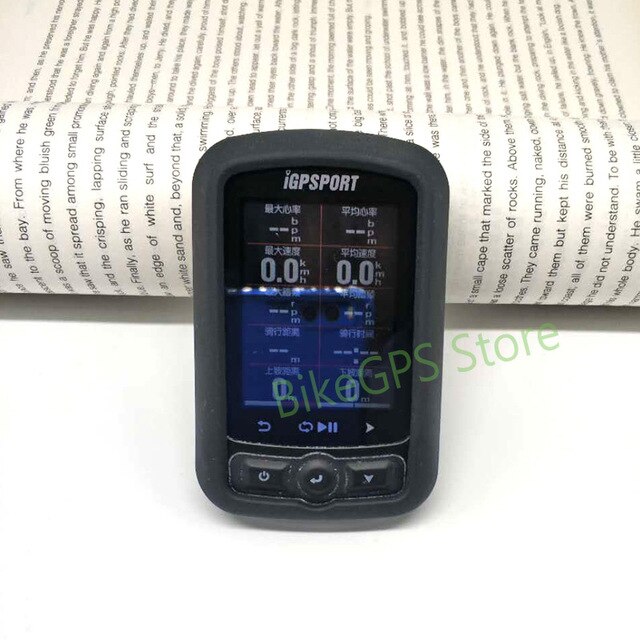 IGPSPORT-funda protectora de silicona para ordenador de bicicleta, iGS618, 618: Baclk B