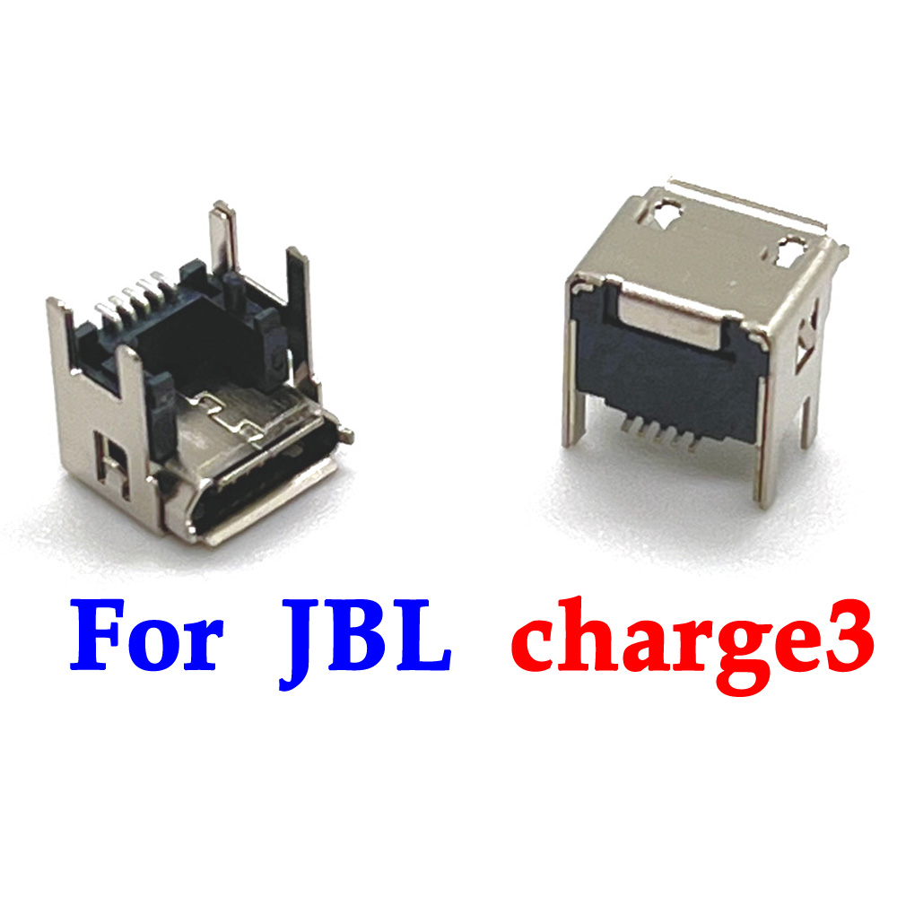 1PCS For JBL Flip 3 Bluetooth Speaker USB dock connector Micro TYPE-C USB Charging Port socket power plug dock: WHITE