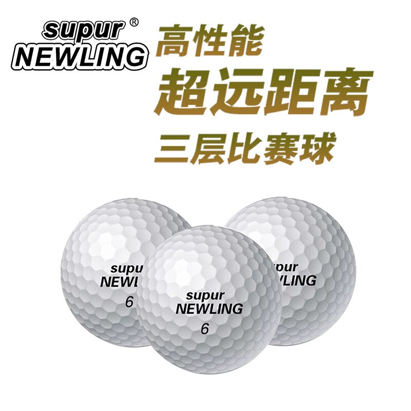 Offisielt ekte produkt supur newling golf trelags spillball ultra langdistanse sluttball