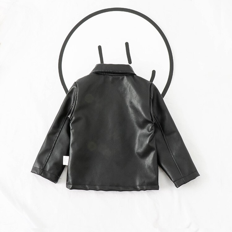 Jas Kinderen Faux Lederen Jassen Bovenkleding Jongen Kleding 1 2 3 4 5 Jaar Kinderen Jassen Herfst Lente baby Jongens Jas