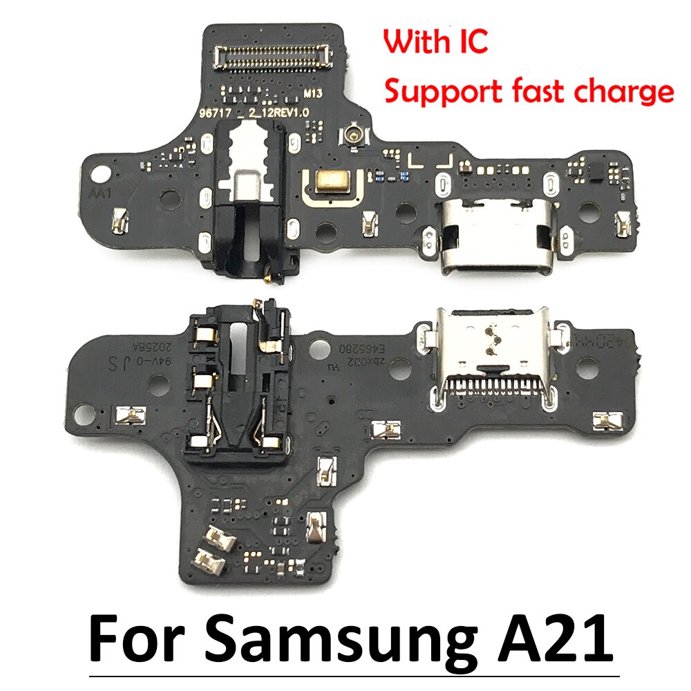 Oryginalny ładowania Port USB ładowarka płyta dokująca Flex dla Samsung Galaxy A10 A105FN A12 A21 A20 A30 A40 A50 A70 A10S A30S A50S A71