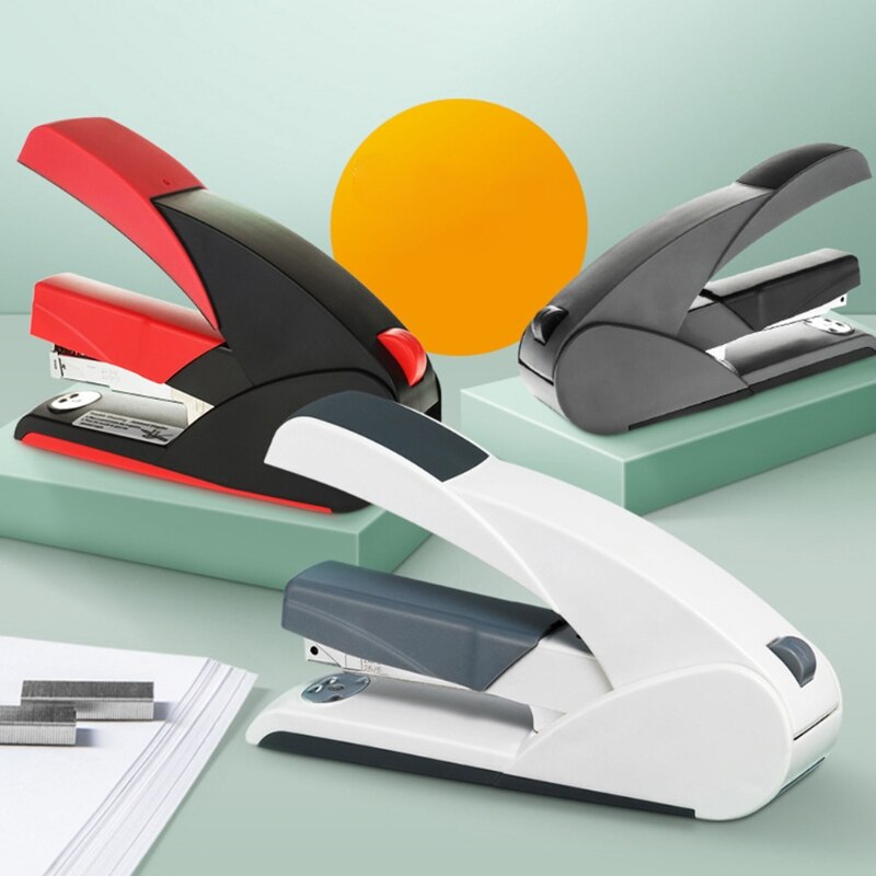 25 Sheets Effortless Heavy Duty Stapler Paper Book Binding Stapling Stationery