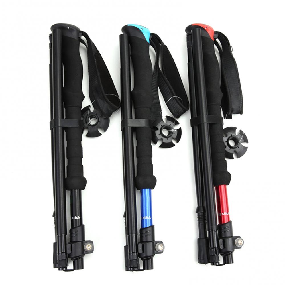 Telescopic Ultra Light Walking Stick Trekking Pole Anti Shock Extendable Folding