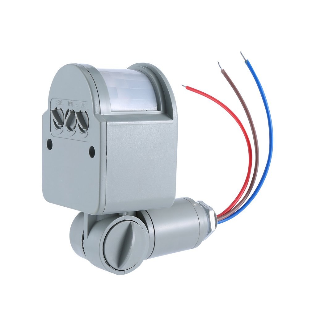 Professionele Home AC 220V IR Motion Sensor Light Switch Outdoor Automatische Infrarood PIR Motion Sensor Switch Met LED Licht