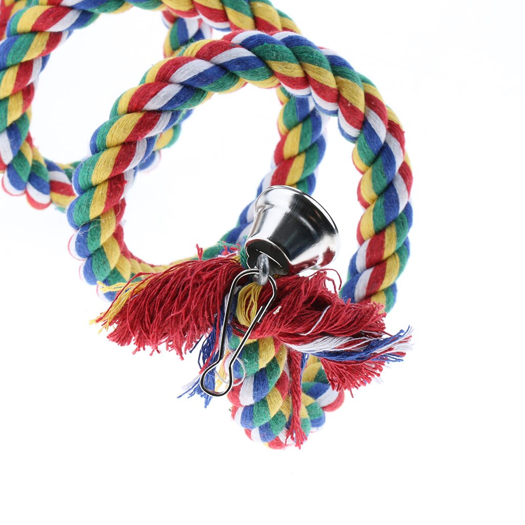 View of Bird Parrot Swing Toy 200cm (78inch) Bungee Climbi... – Vicedeal