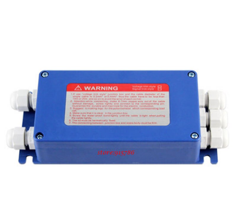 load cell junction box/5 hole 4 wire junction box / anti-corrosion small floor scale junction box /simulation Weighing sensor