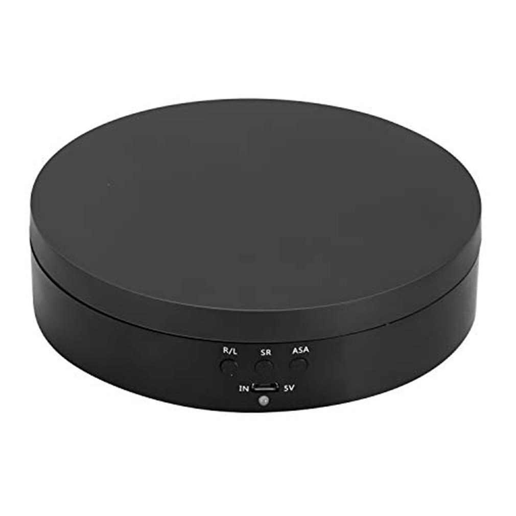 Charging Automatic Turntable Live Turntable Jewelry Electric Rotating Table 360 Degree Rotate Panoramic Display Table: Default Title